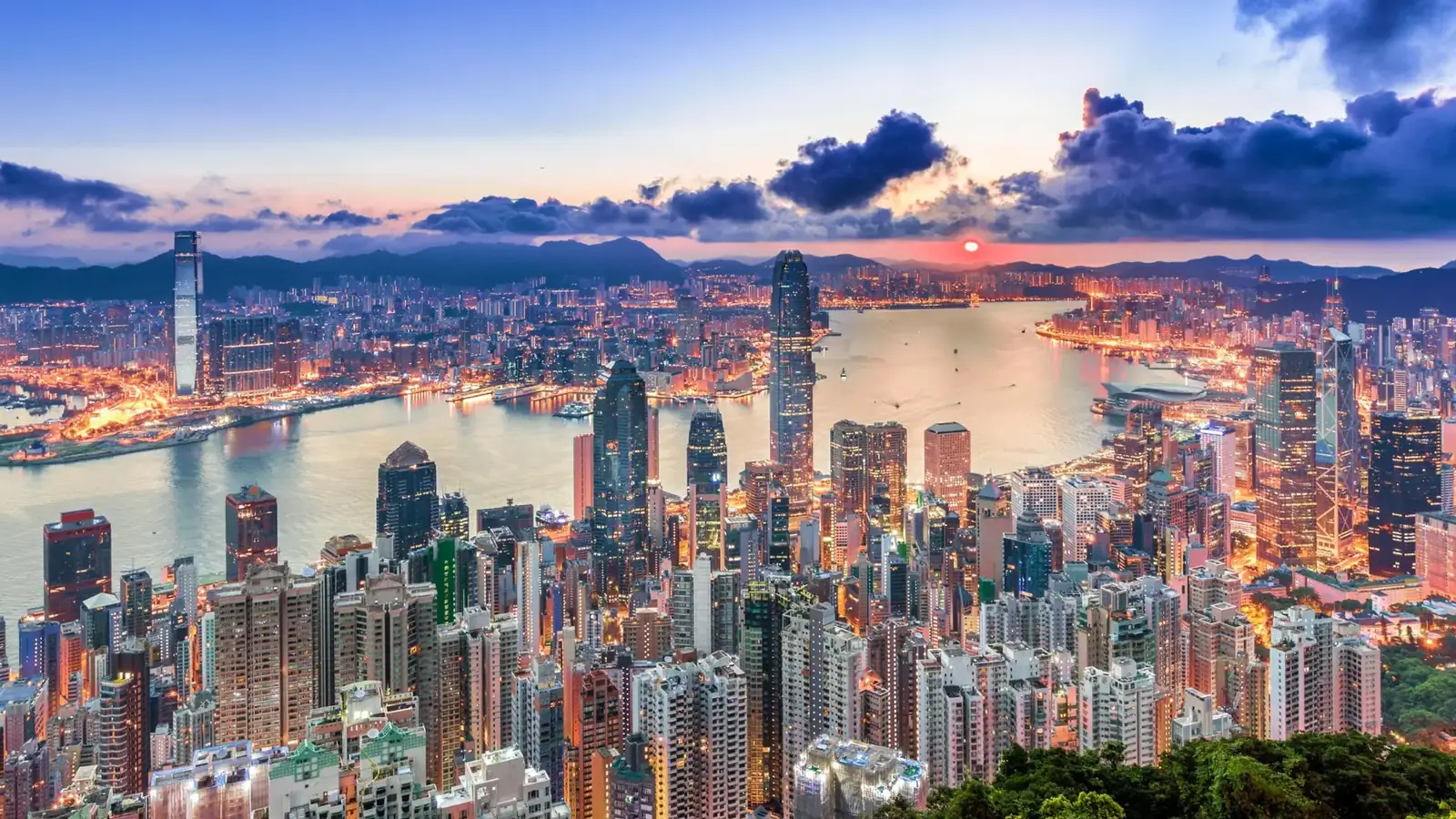 Hong Kong skyline